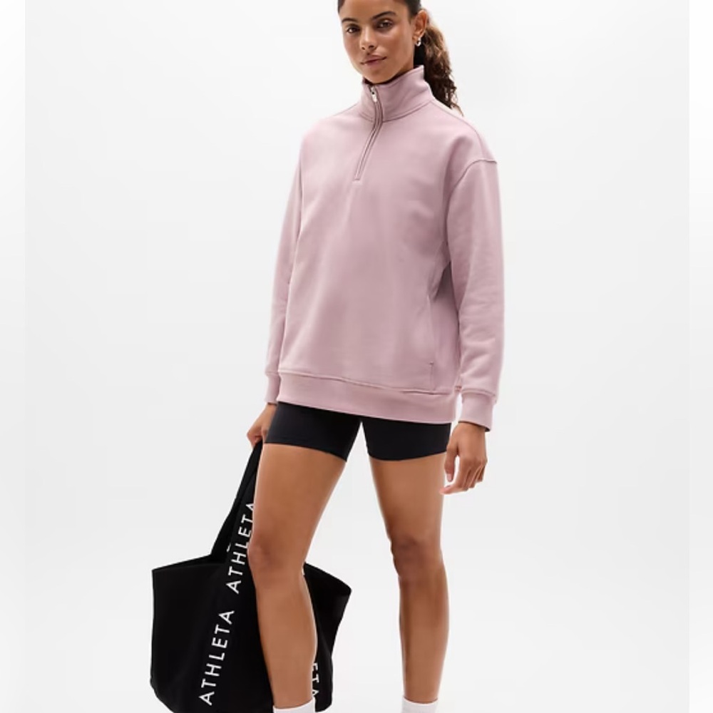 Athleta Blush Quarter-Zip Pullover - image 3